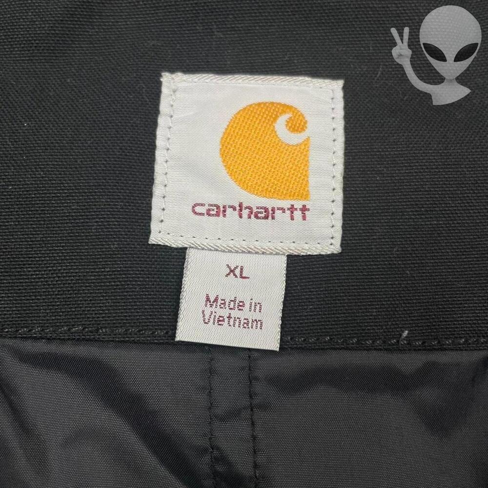 Carhartt Quick Duck Jefferson Traditional Jacket Size XL Reg Thinsulate Black - Picture 5 of 6
